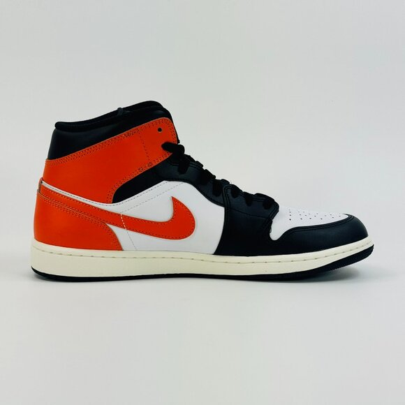 Air Jordan 1 Mid 'Black Toe Starfish' DQ8426-801 size 11.5 - Picture 3 of 8